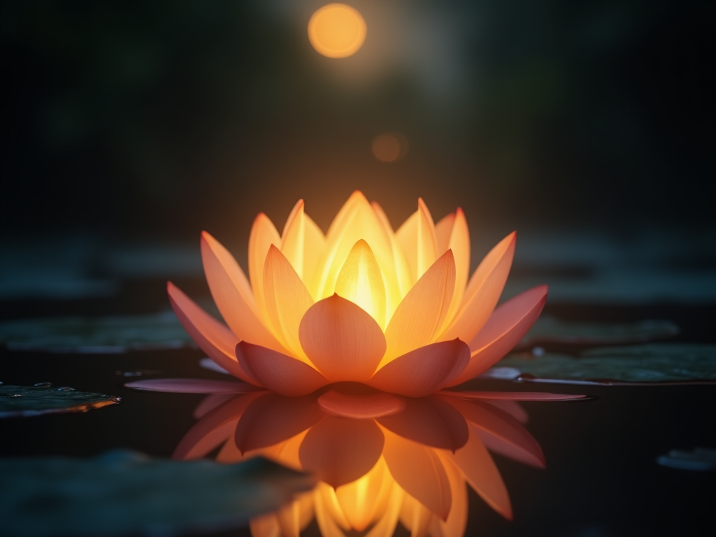 Divine Lotus Bloom