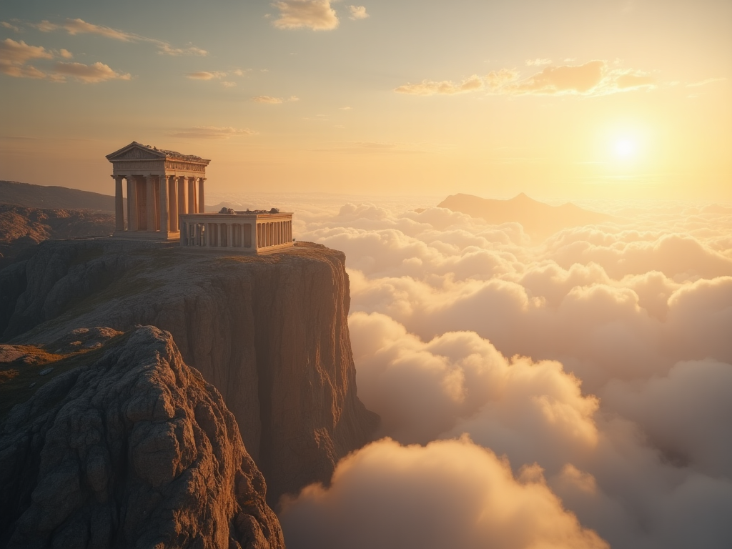 Greek Olympus View