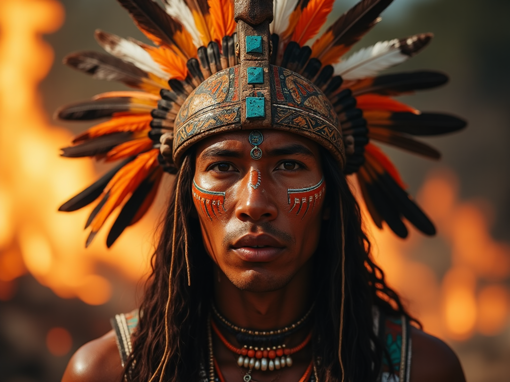 Tribal Warrior Mask